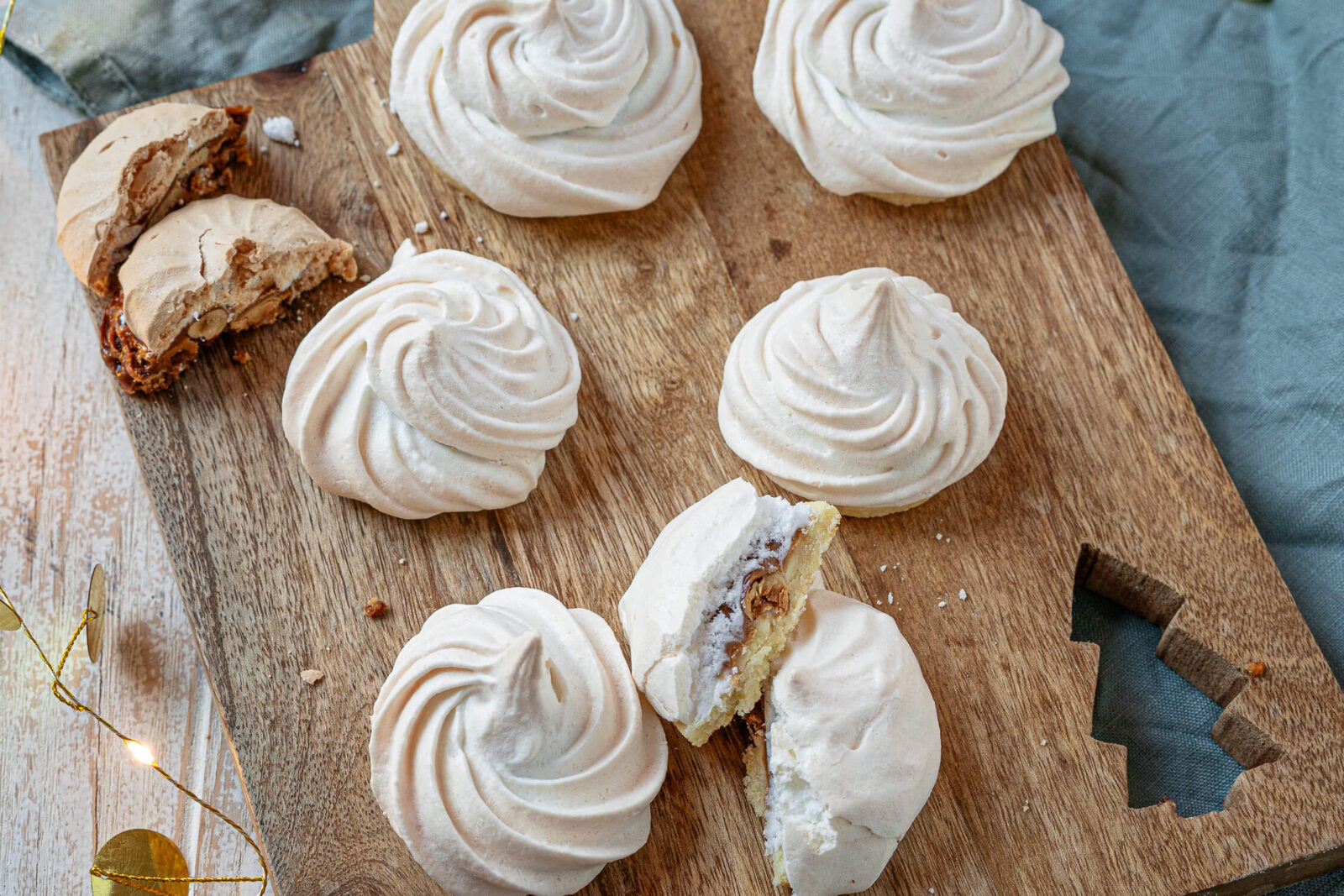 Feenküsse selber backen – Plätzchen mit Toffifee und Baiser