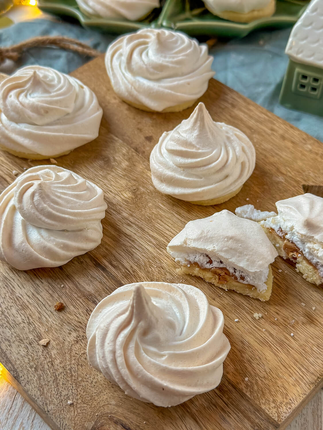 Feenküsse selber backen – Plätzchen mit Toffifee und Baiser