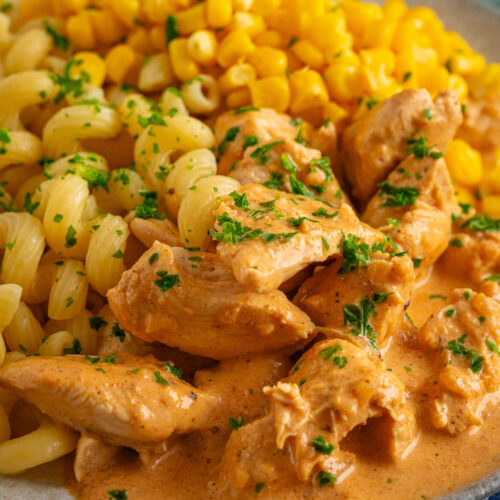 Hähnchengeschnetzeltes ohne Pilze – Einfach &amp; lecker ohne Fix