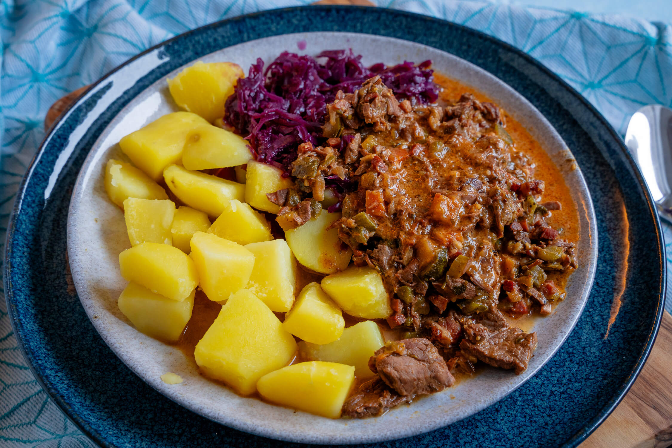 Rouladentopf - Rindergeschnetzeltes