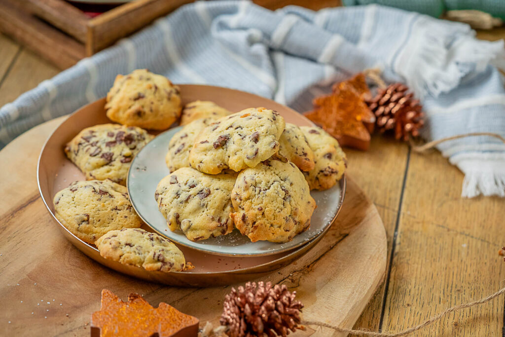 Schoko Häufchen | einfaches Weihnachtsrezept