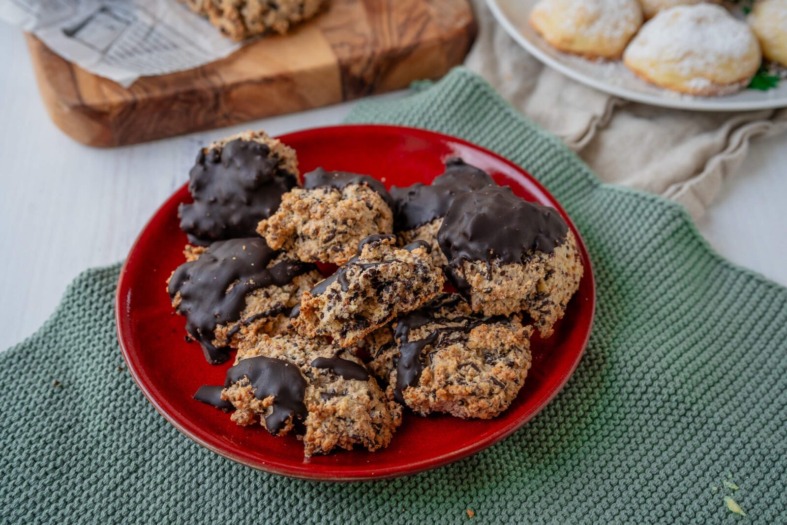 Schokostreusel Nuss Plätzchen - Schnelle glutenfreie Plätzchen ... Schokostreusel Nuss Plätzchen - Schnelle glutenfreie Plätzchen ...