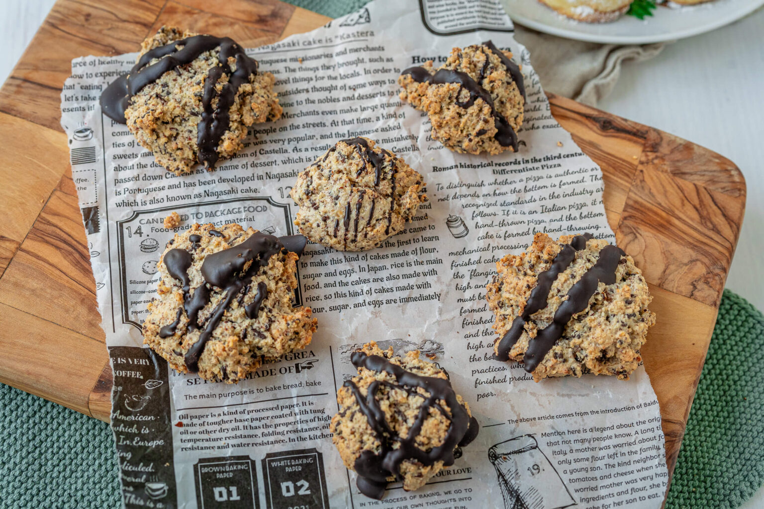 Schokostreusel Nuss Plätzchen - Schnelle glutenfreie Plätzchen ...