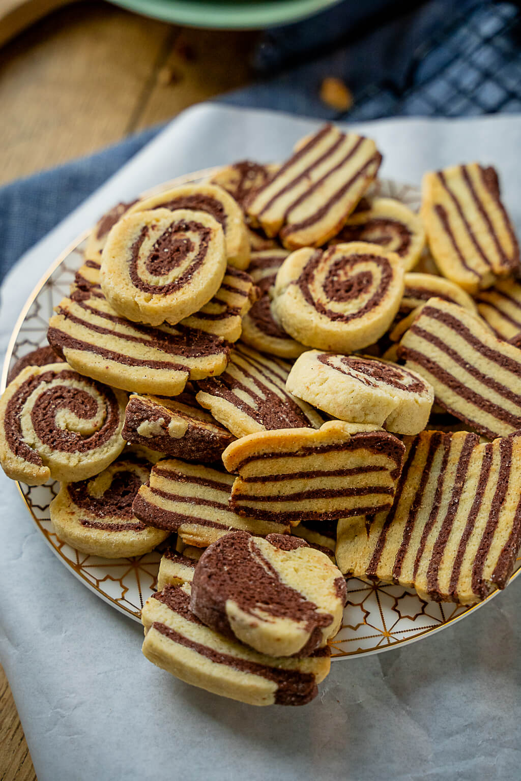 Leckeres Schwarz Weiss Gebäck wie bei Oma Leckeres Schwarz Weiss Gebäck wie bei Oma