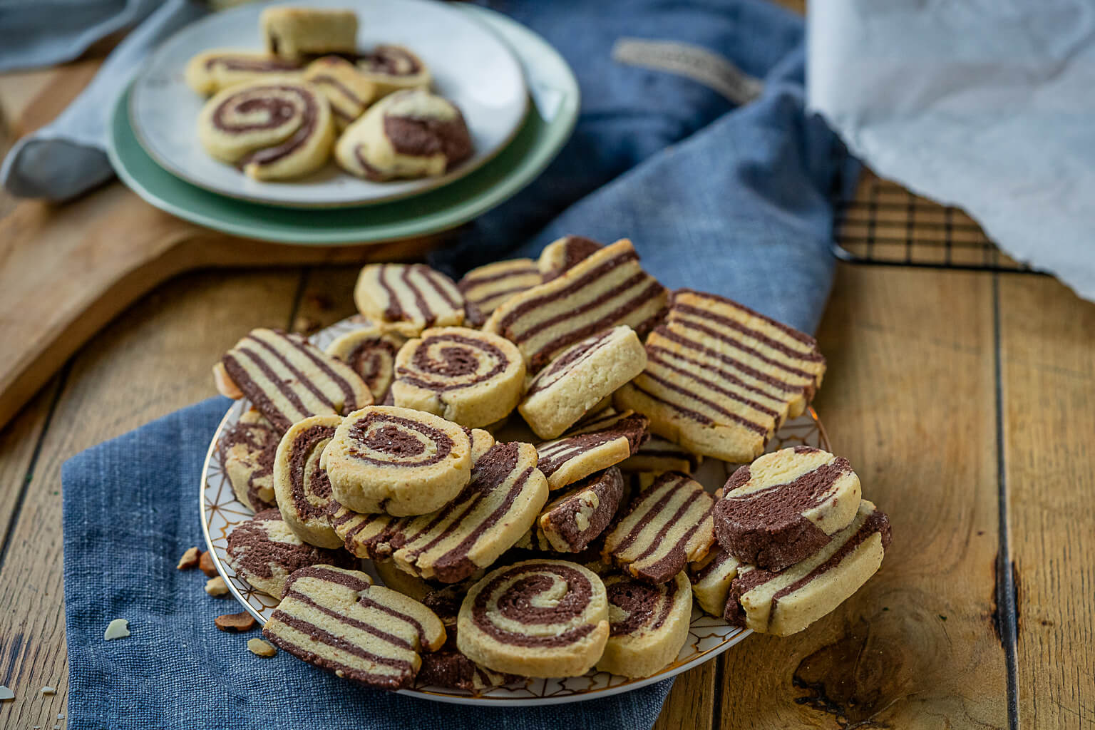 Leckeres Schwarz Weiss Gebäck wie bei Oma Leckeres Schwarz Weiss Gebäck wie bei Oma