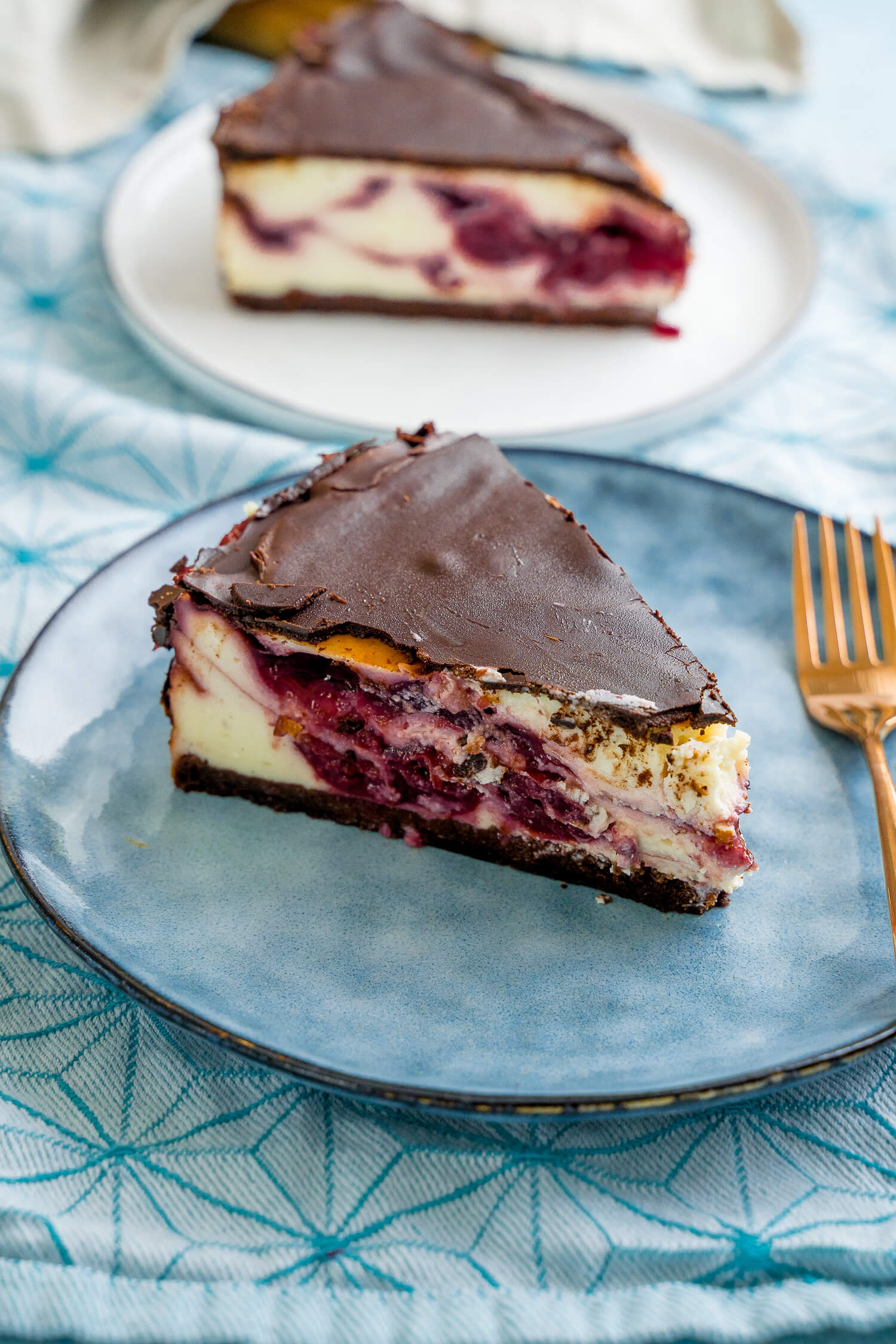 Schwarzwälder Käsekuchen - cremig und mega lecker - Einfach Malene