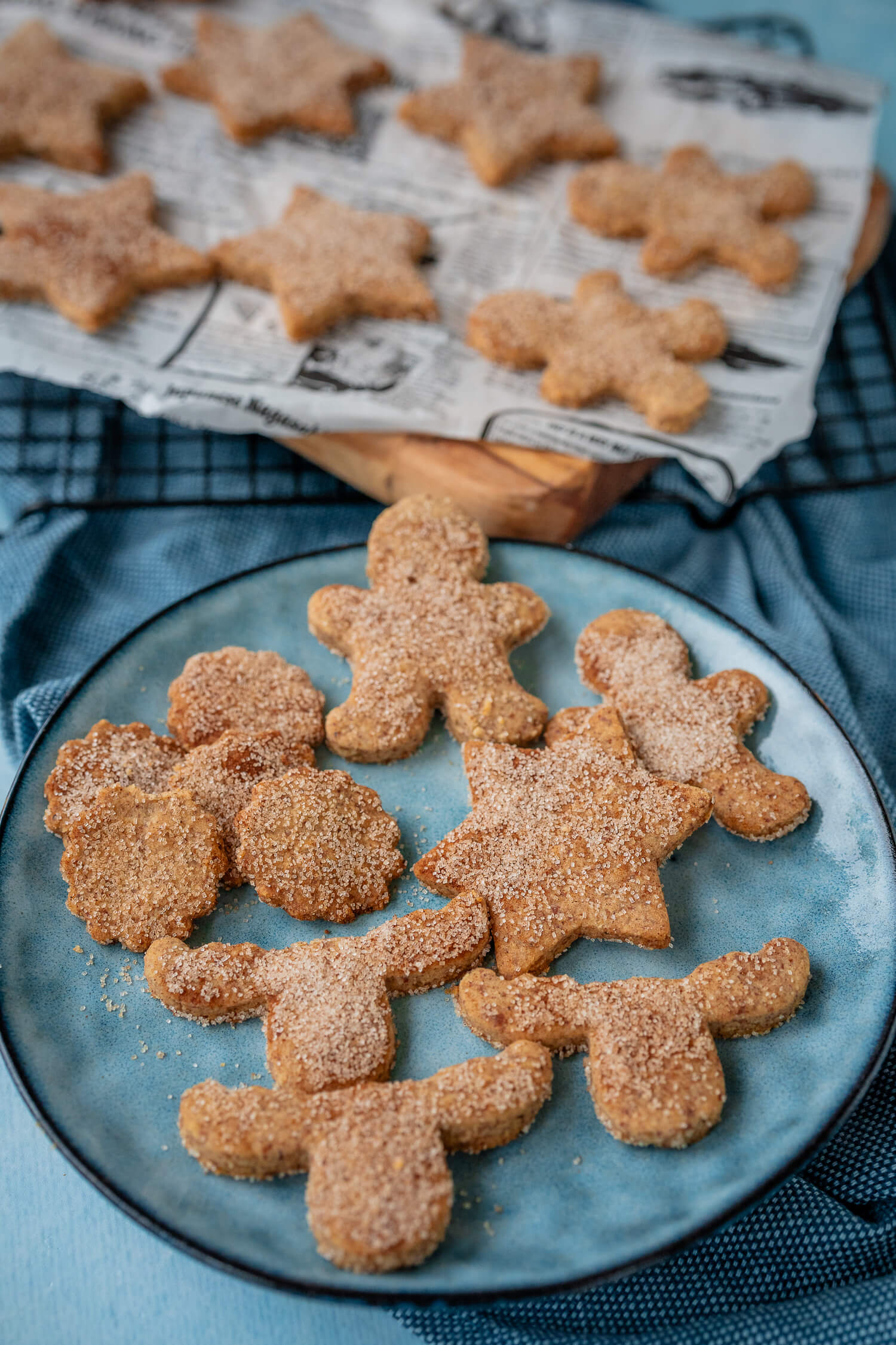 Zimt Mandel Plätzchen - leckere Plätzchen zum Ausstechen - Einfach Malene Zimt Mandel Plätzchen - leckere Plätzchen zum Ausstechen - Einfach Malene