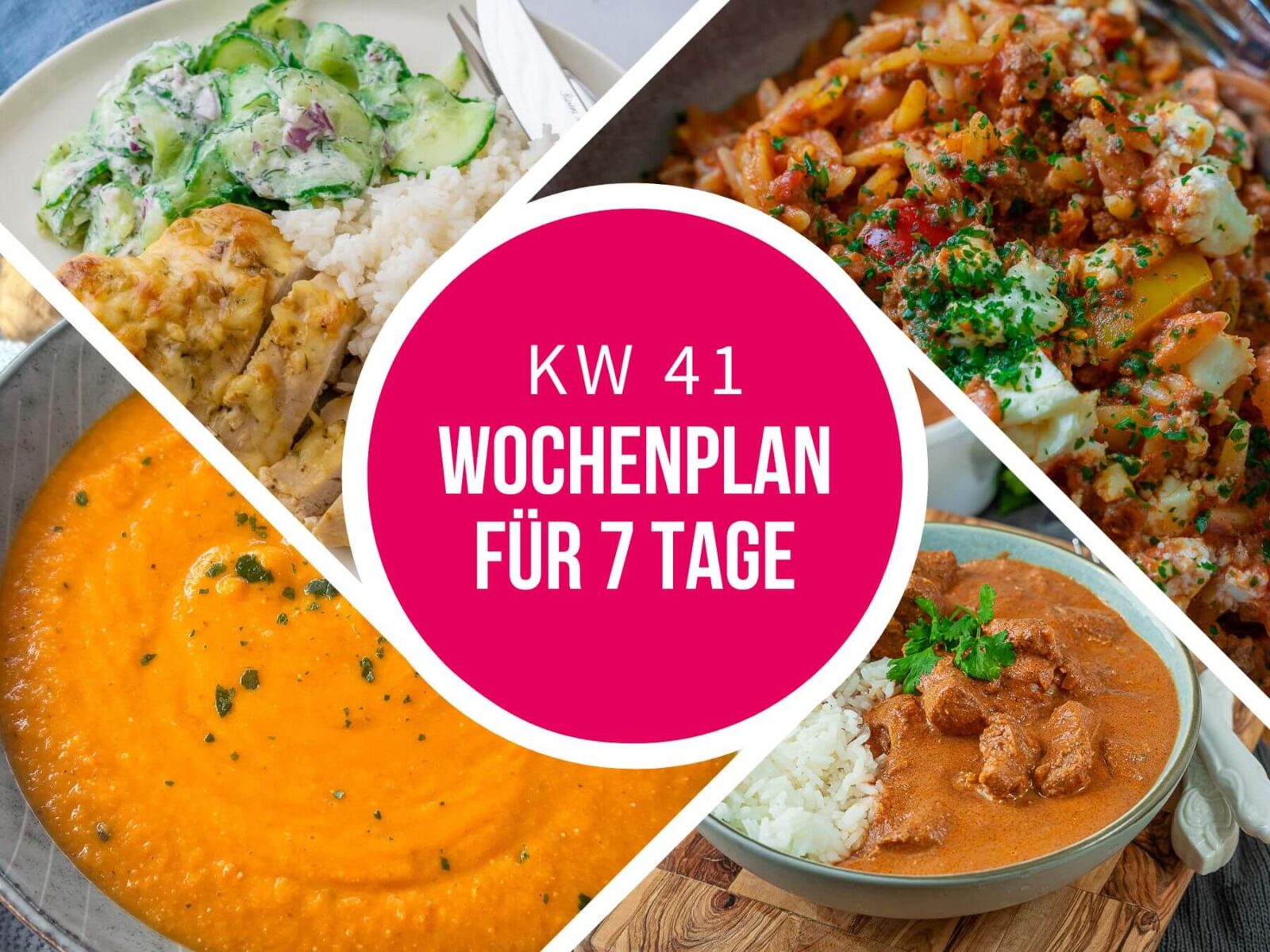 Einfache Essensplanung mit leckeren Rezepten und guter Planung