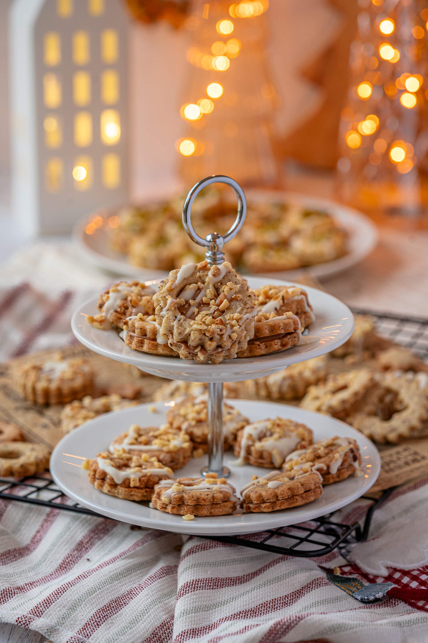 Gefüllte Pistazien-Plätzchen – Rezept für Weihnachtsplätzchen