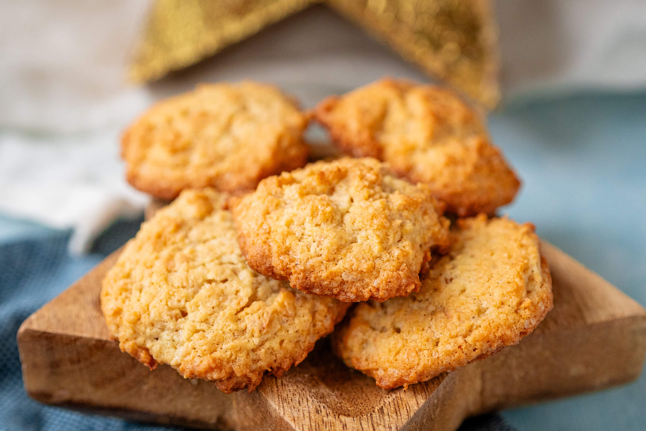 Kokos-Frischkäse-Kekse - leckere Kokosplätzchen