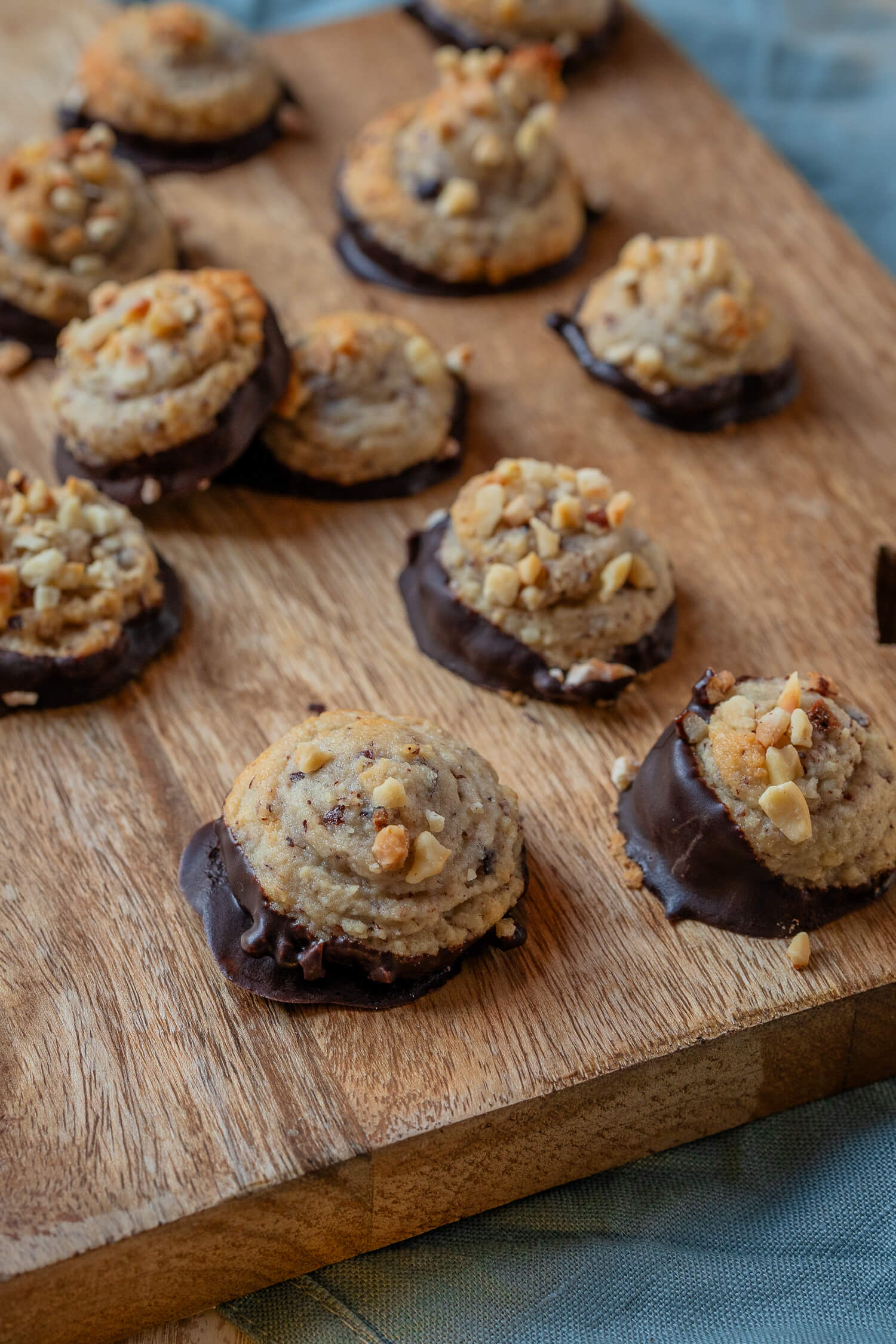 Nuss Marzipan Makronen - super saftig und lecker