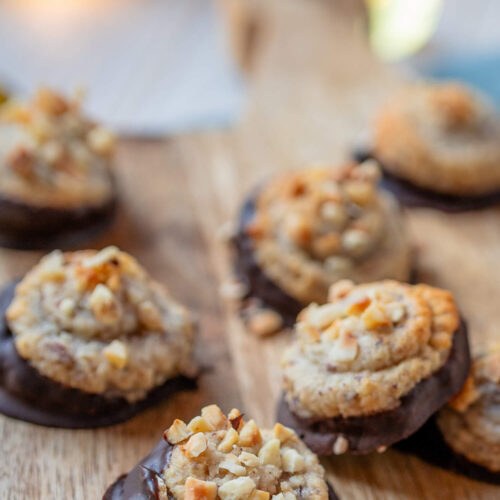 Nuss Marzipan Makronen - super saftig und lecker