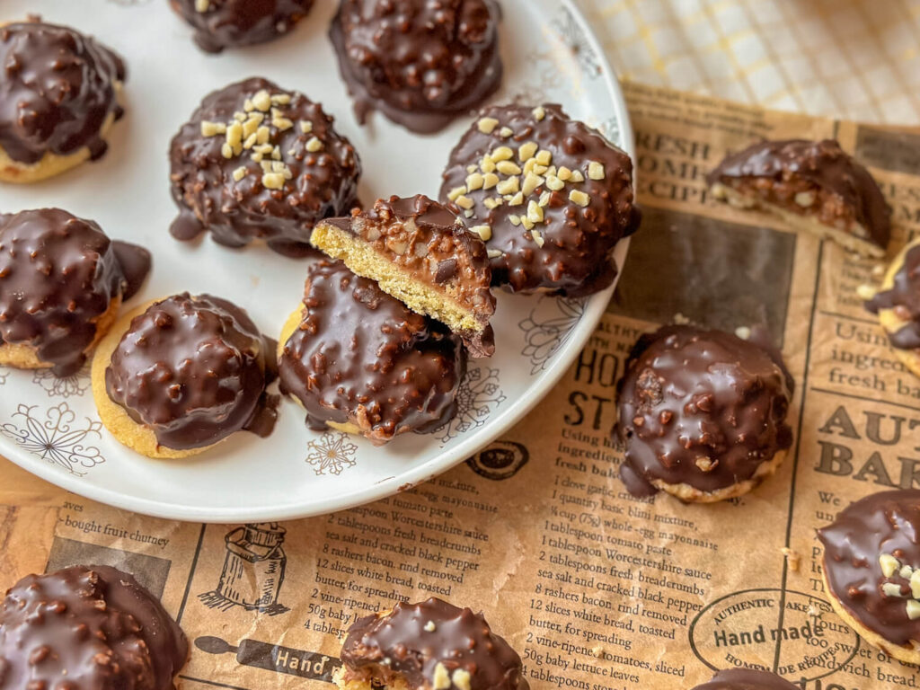 Rocher Plätzchen – Einfaches Rezept für Nougatfans