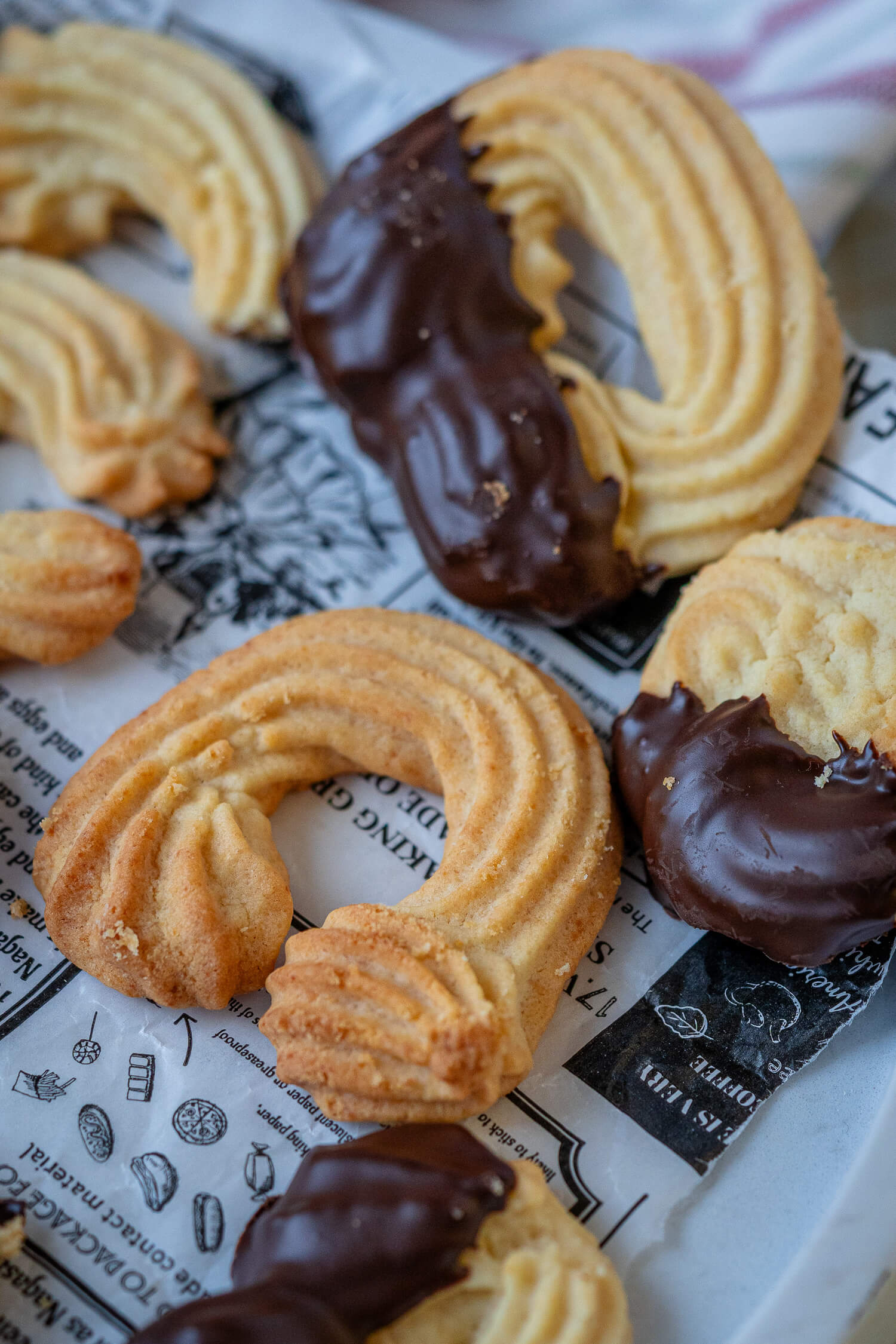 Zartes Spritzgebäck mit Marzipan – das musst du probieren Zartes Spritzgebäck mit Marzipan – das musst du probieren