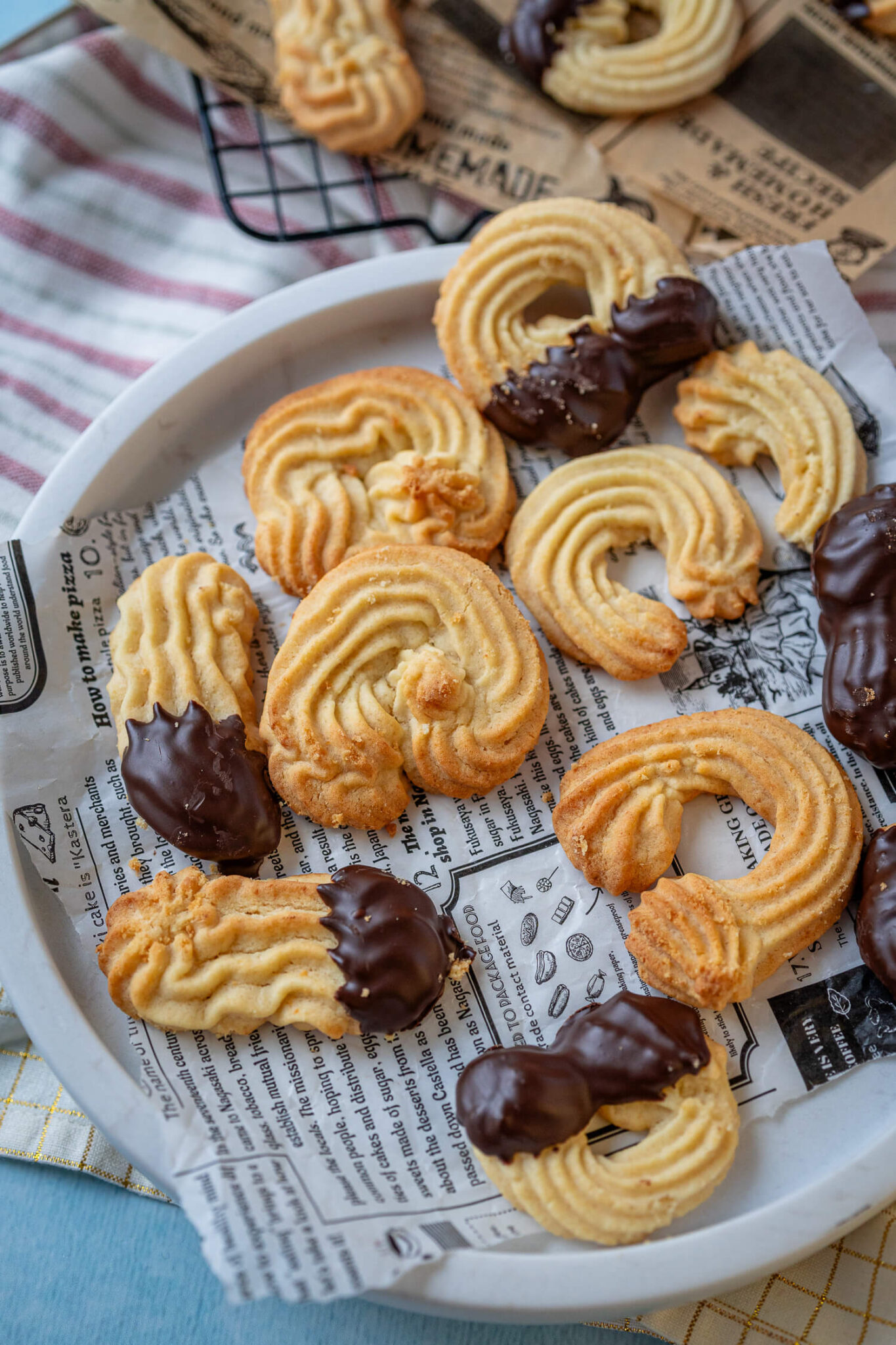 Zartes Spritzgebäck mit Marzipan – das musst du probieren Zartes Spritzgebäck mit Marzipan – das musst du probieren