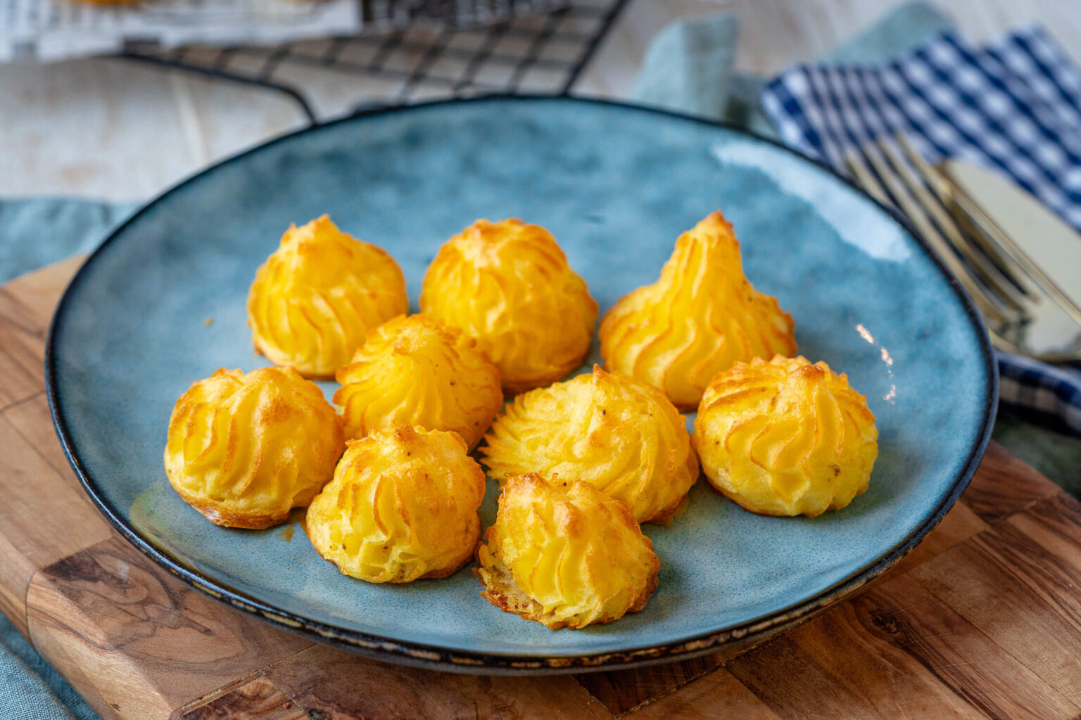 Einfaches Herzoginkartoffeln Rezept – perfekt für Weihnachten