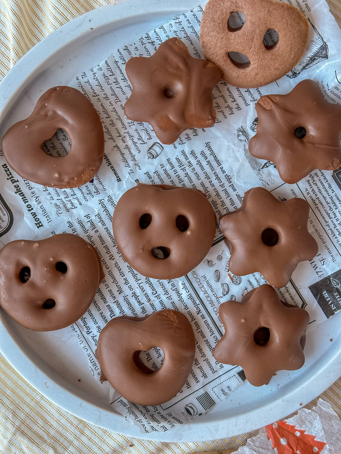 Weiche Lebkuchen mit Schokolade - Einfach Malene