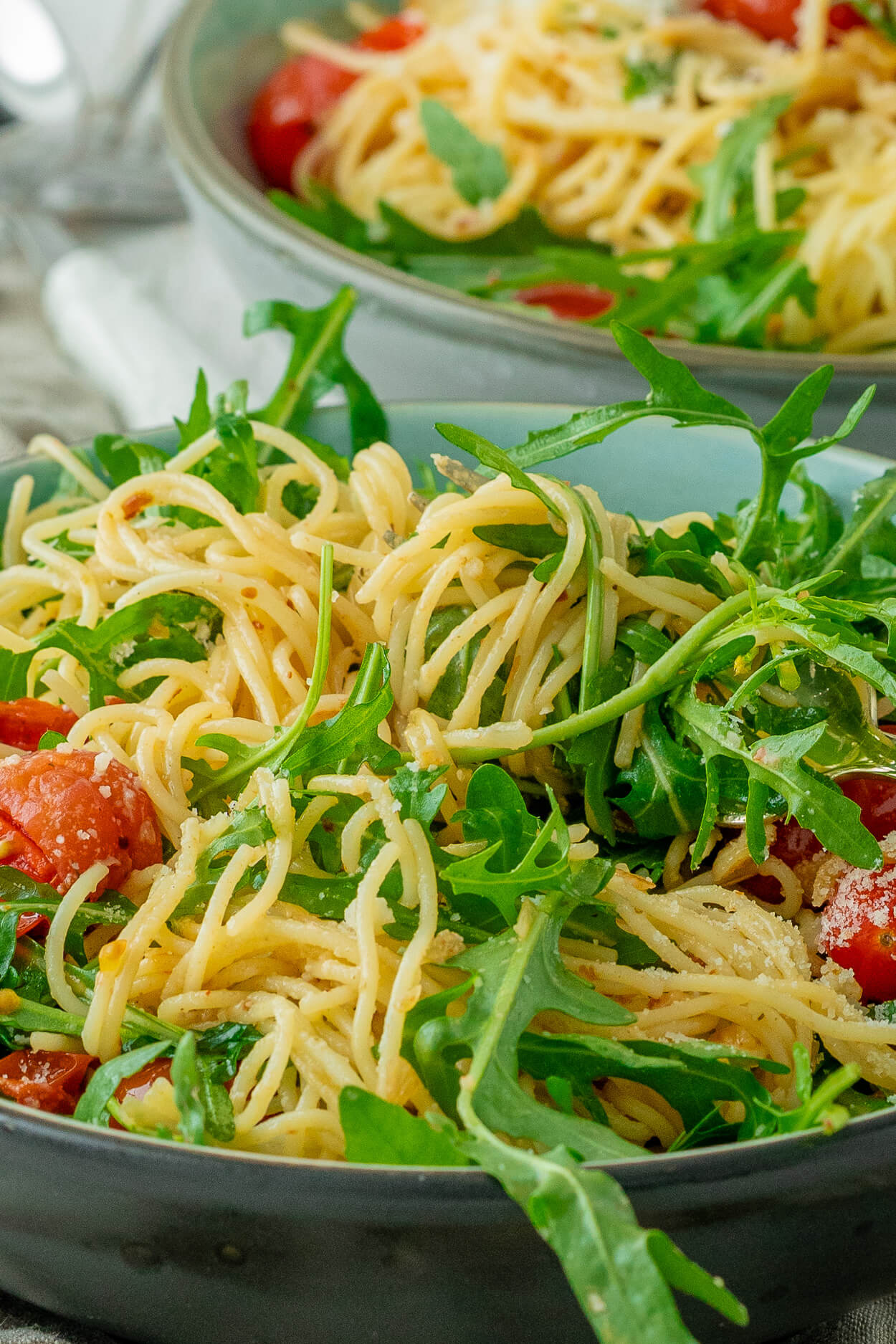 Rucola Pasta mit Burrata – Einfaches Rezept in 15 Minuten
