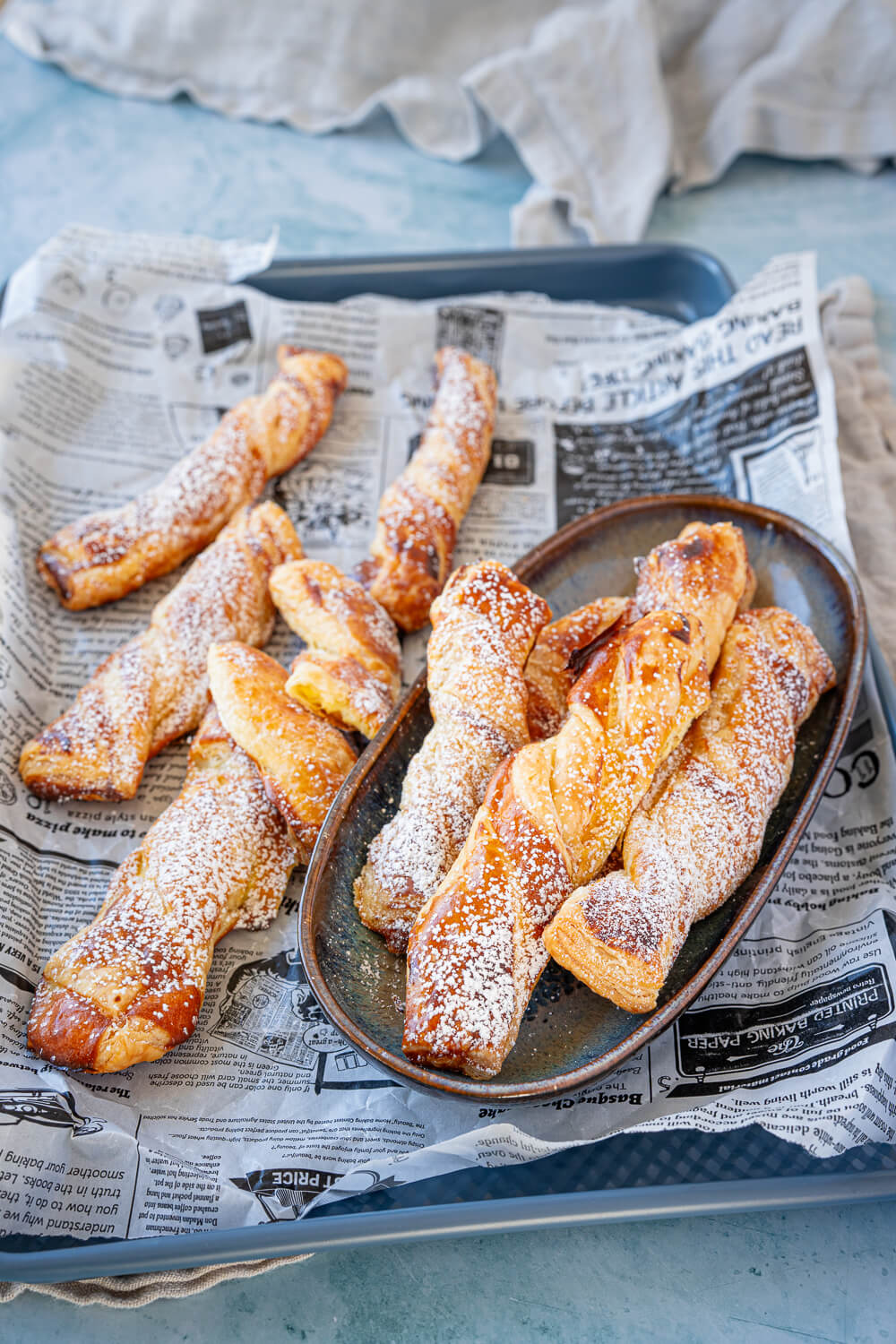 Vanille-Quarkstangen aus Blätterteig – super lecker und fertig in 20 ...