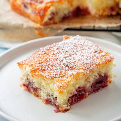Buttermilch Kirschkuchen