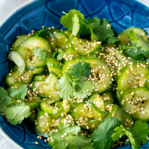 Asiatischer Gurkensalat