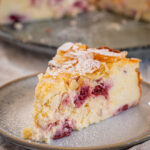 Omas Käsekuchen mit Kirschen