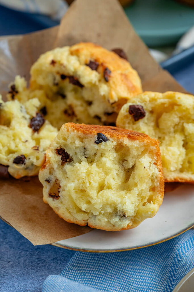 Weiche fluffige Muffins mit Quark
