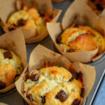 Quark Muffins mit Schokostückchen