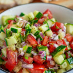 Tomaten Gurkensalat