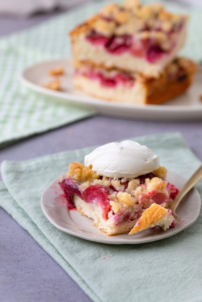Obstkuchen - Pflaumenkuchen vom Blech