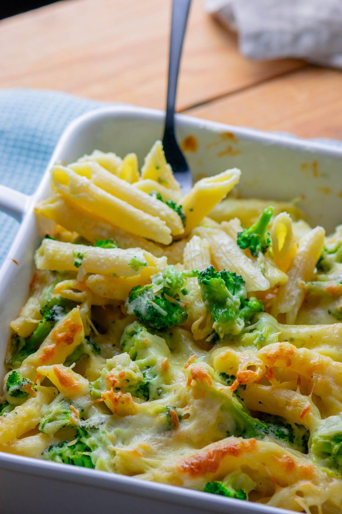 Brokkoli Nudelauflauf