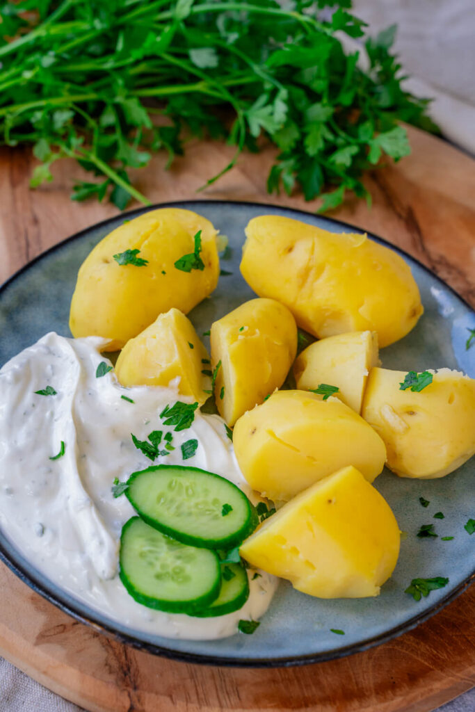 Kartoffeln mit Quark