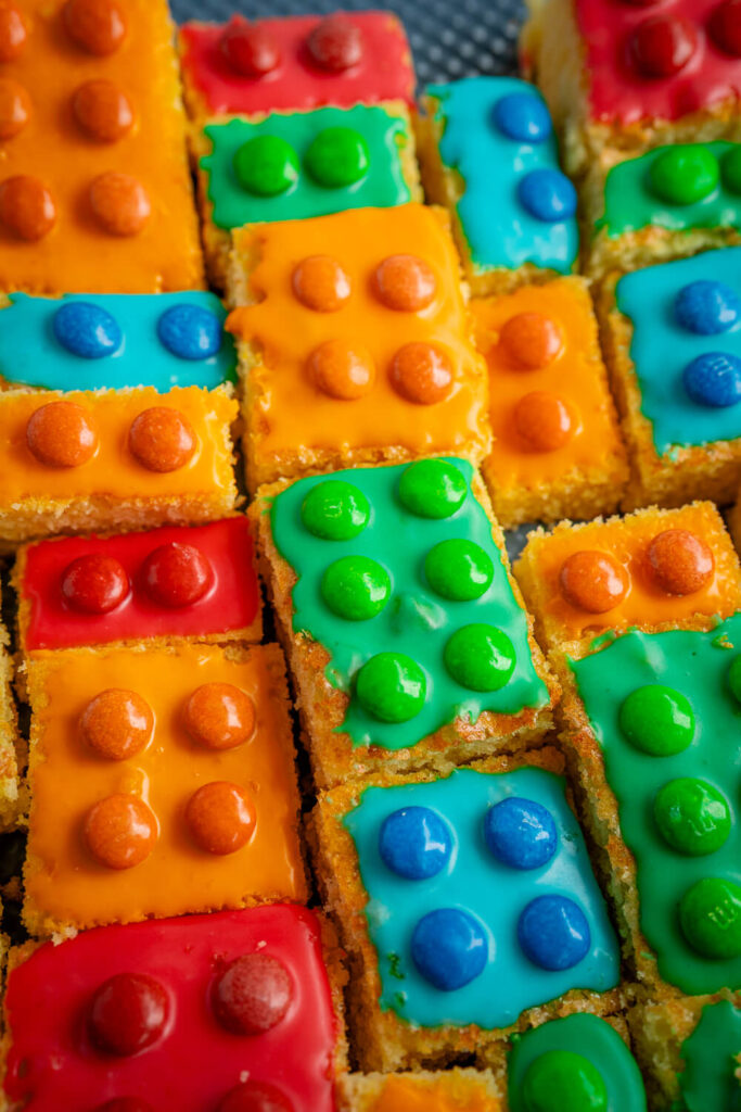 Legokuchen vom Blech
