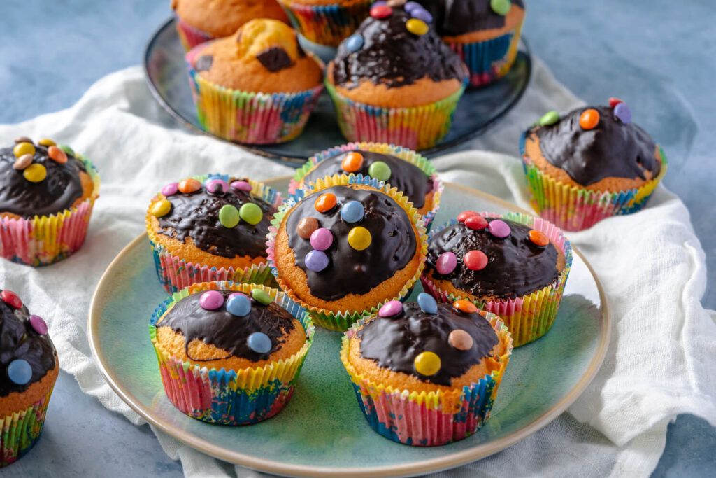 muffins mit schokotropfen