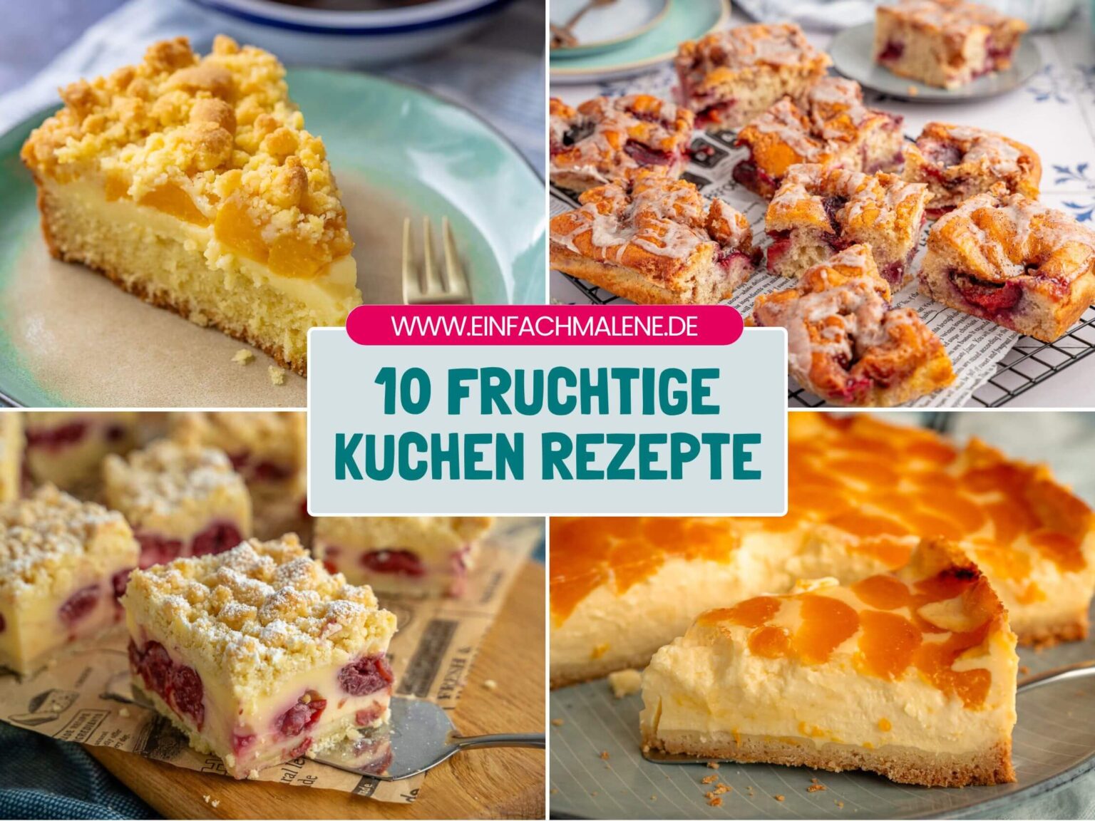 10 fruchtige Kuchen, die du unbedingt probieren musst
