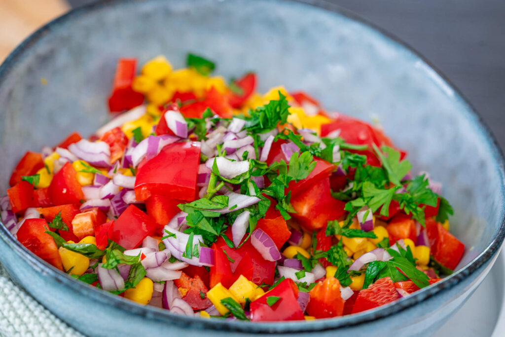 Schneller Maissalat