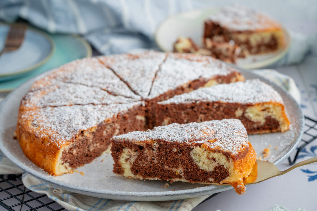 Marmor-Wolkenkuchen
