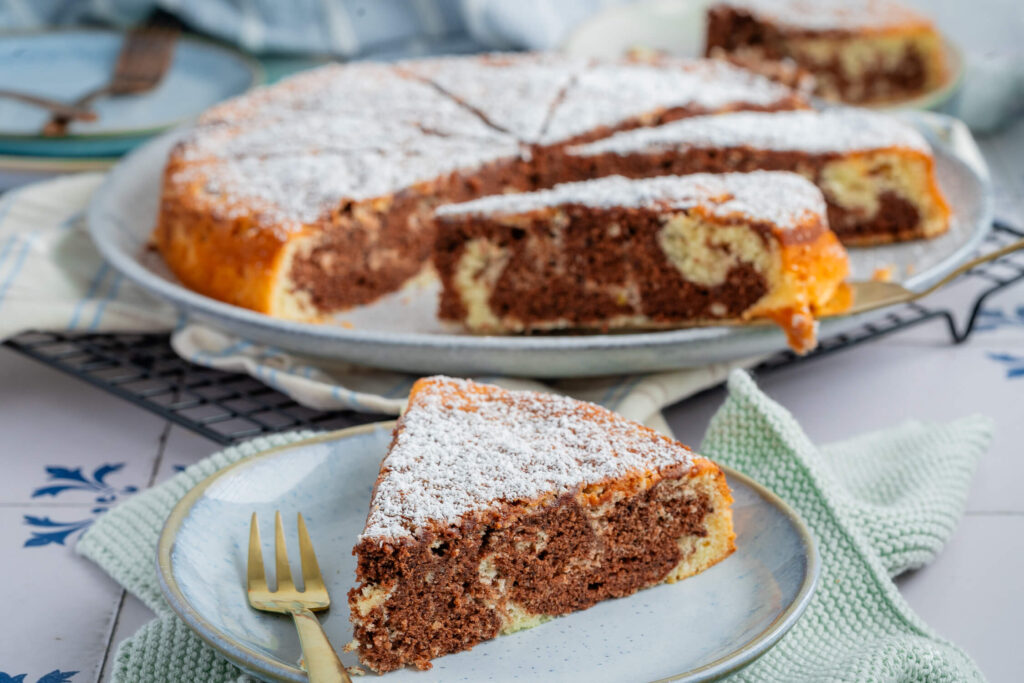 Marmor-Wolkenkuchen