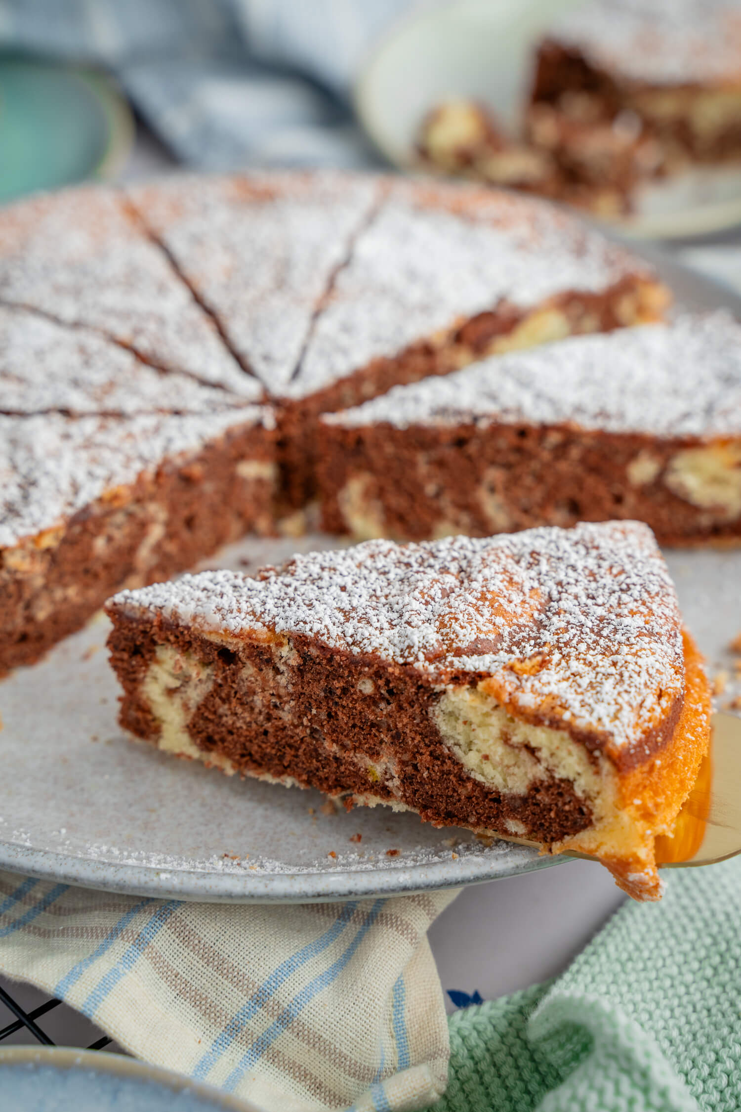 Wolkenkuchen Marmor