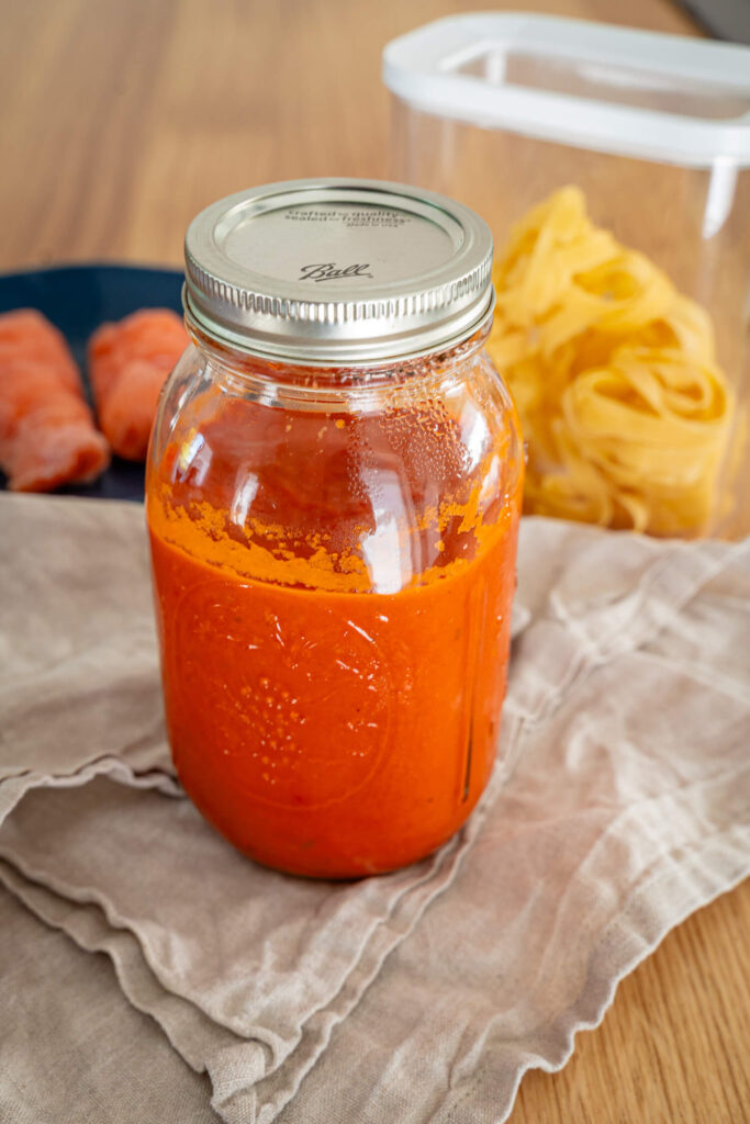 Diese Tomatensauce kommt aus dem Ofen 