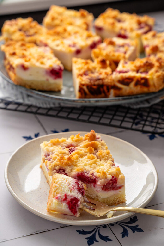 Himbeer-Käsekuchen