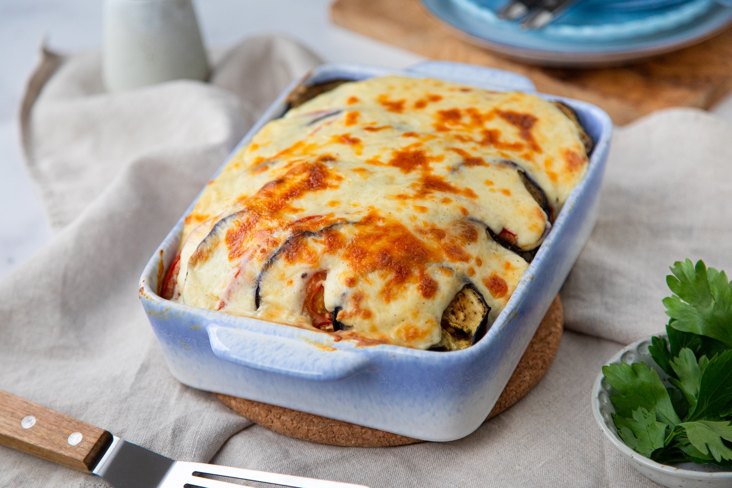 moussaka Auflauf mit Aubergine