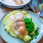 Lachs Sahne Gratin