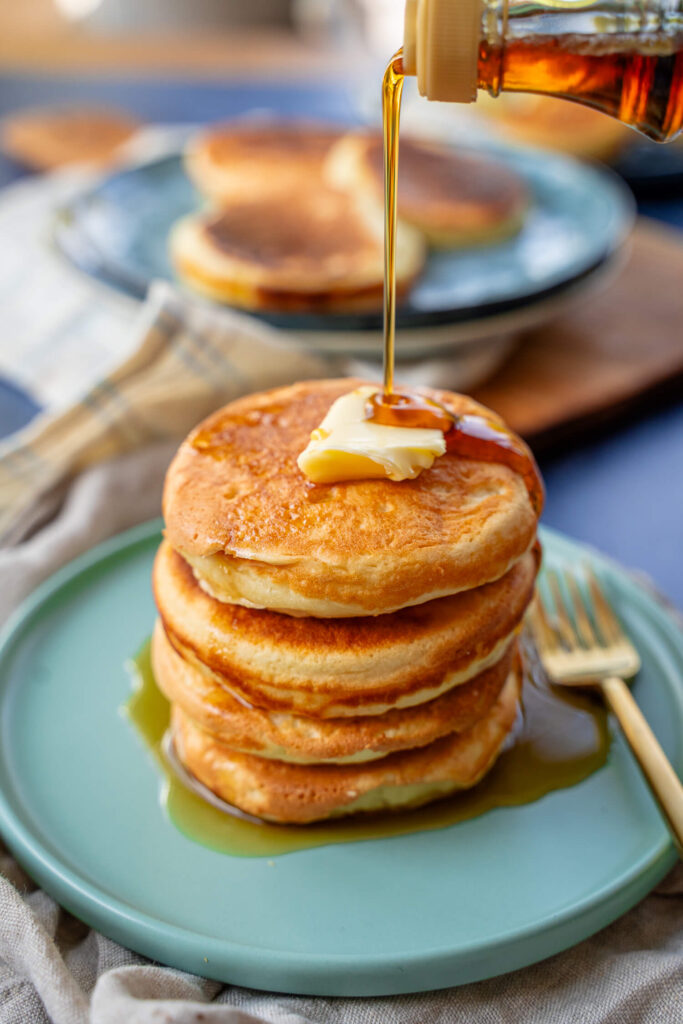 Amerikanische Pancakes