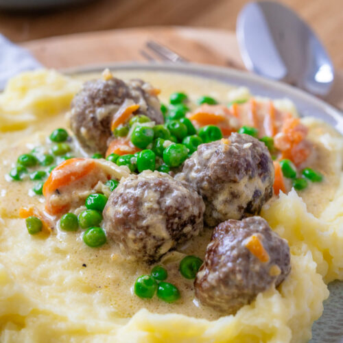 Wikingertopf mit Kartoffelpüree