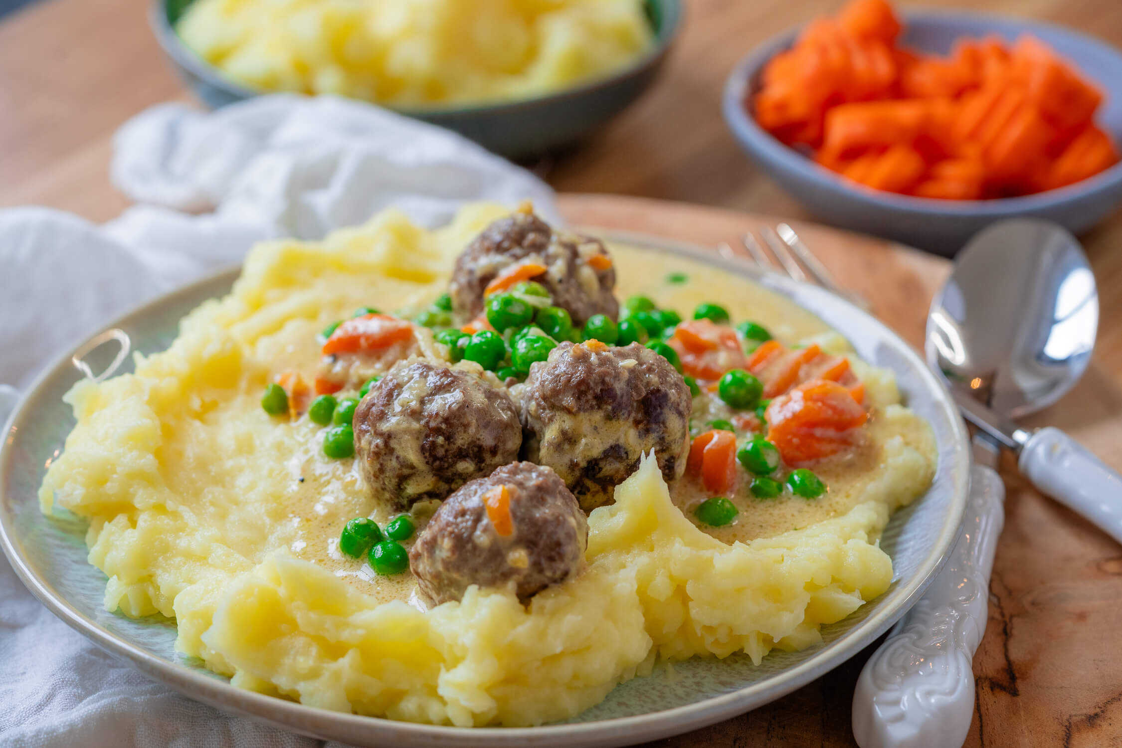 Wikingertopf mit Kartoffelpüree