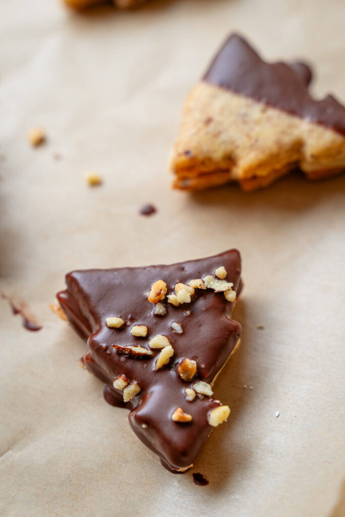 Nuss Marzipan Plätzchen