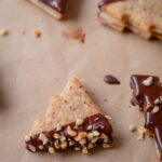 Tannenbaum Plätzchen mit Marzipanfüllung