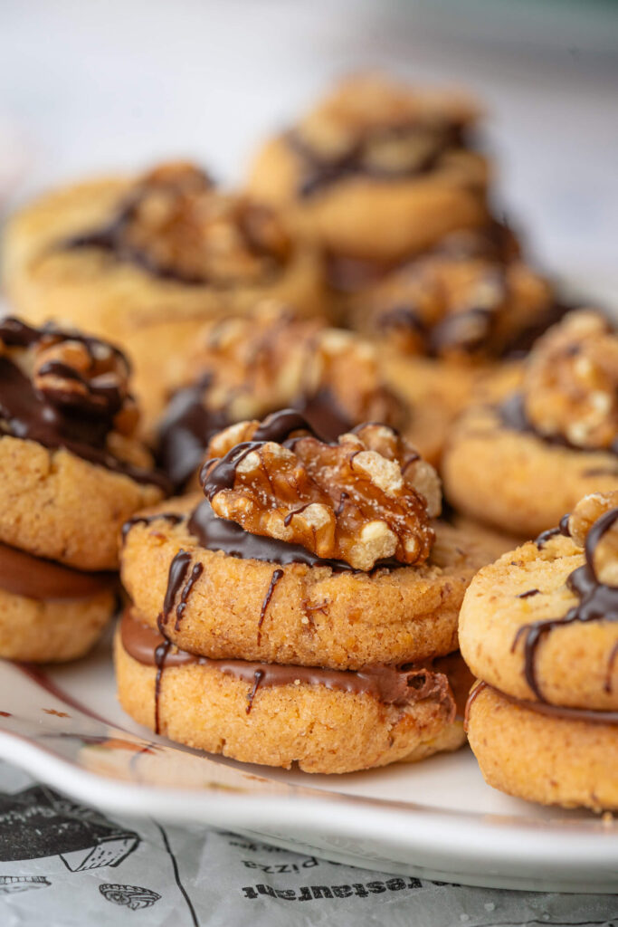 Walnuss Kekse für Weihnachten