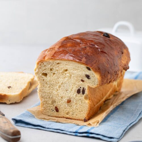 Rosinenbrot backen - Omas Rosinenstuten